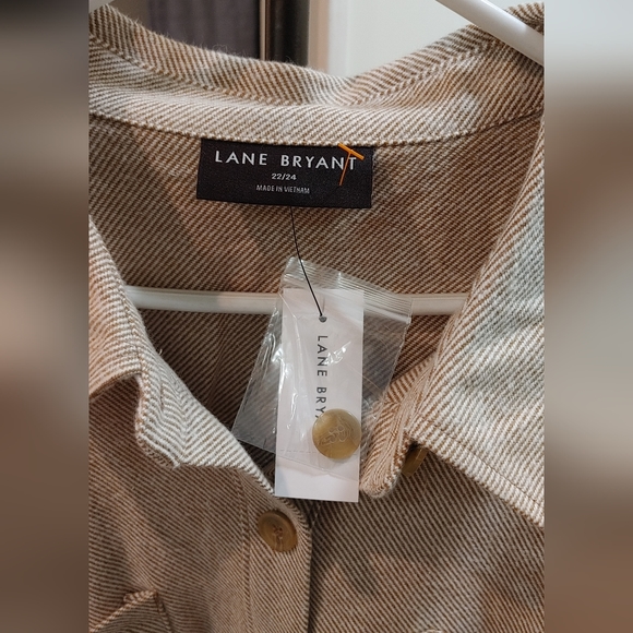 Lane Bryant shackle shirt jacket sz.22\24 NWT - Picture 3 of 7